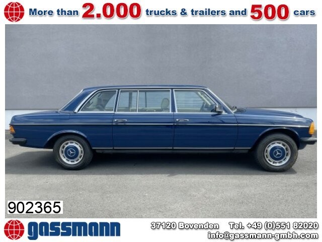 Mercedes Benz 250 Lang Pullmann, Stretchlimousine W123 