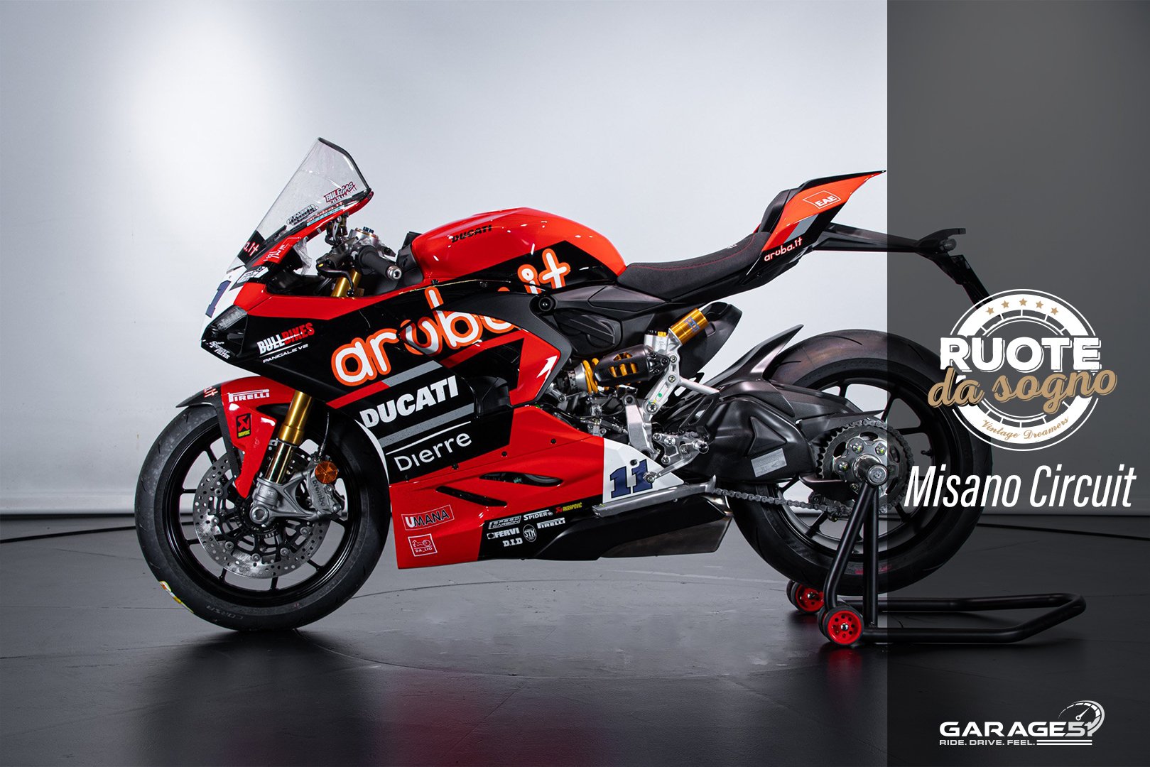 Ducati PANIGALE V2 BULEGA 2023 WORLD CHAMPION REPLICA 