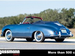 Porsche 356 A \'European\' Cabriolet, \'Continental\' 