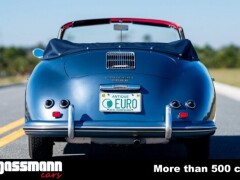 Porsche 356 A \'European\' Cabriolet, \'Continental\' 