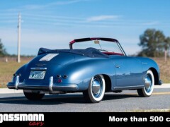 Porsche 356 A \'European\' Cabriolet, \'Continental\' 