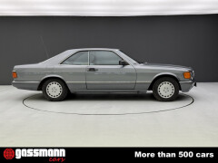 Mercedes Benz 560 SEC Kat Coupe C126 - prominenter Erstbesitz 